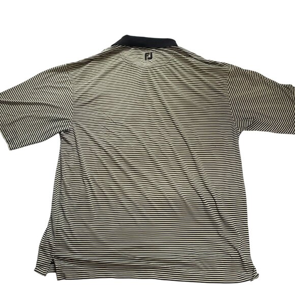 FootJoy Carolina National Golf Club Striped Polo Shirt  XL - Picture 7 of 9